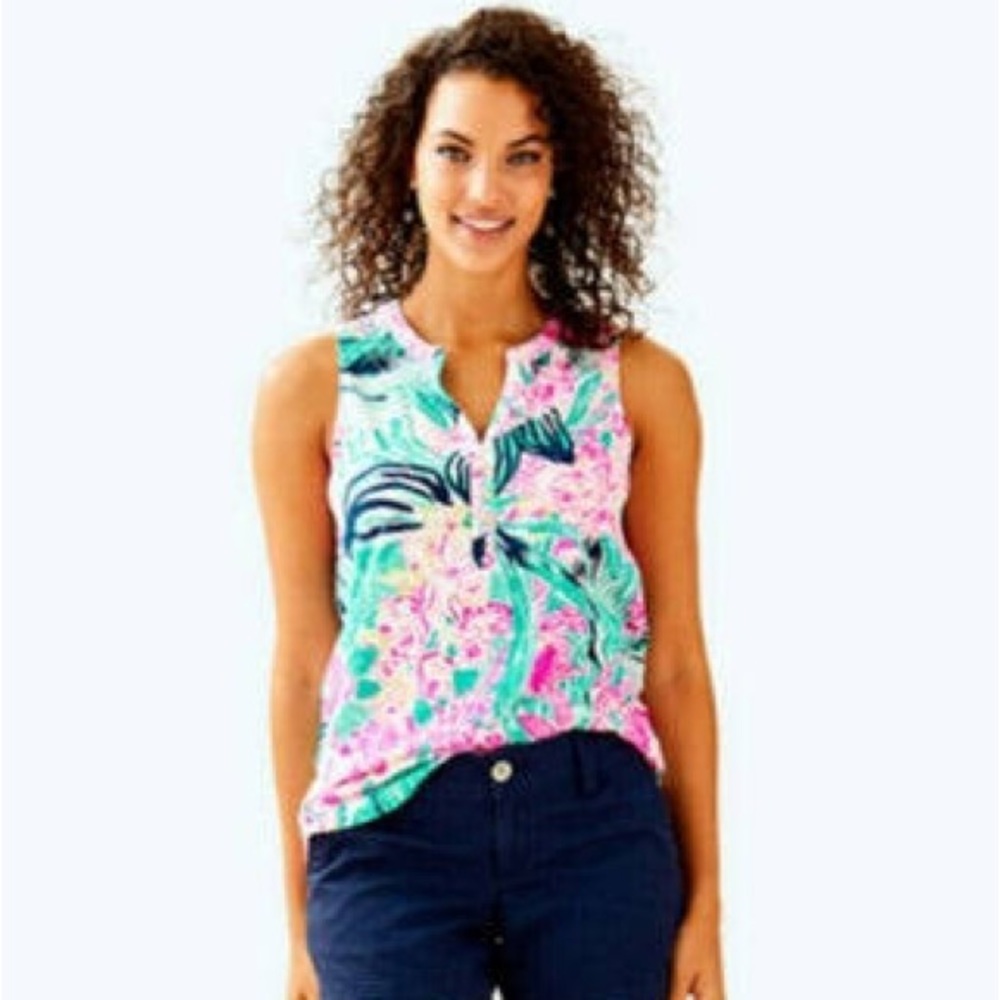 Lilly Pulitzer Essie Tank - Medium